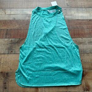 Icy Zone Marine Blue Green Sleeveless Tunic S